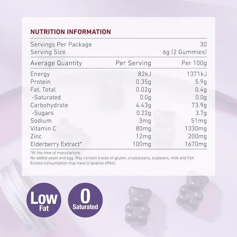 Unichi Rosa Prima Immune Defence 60 Gummies