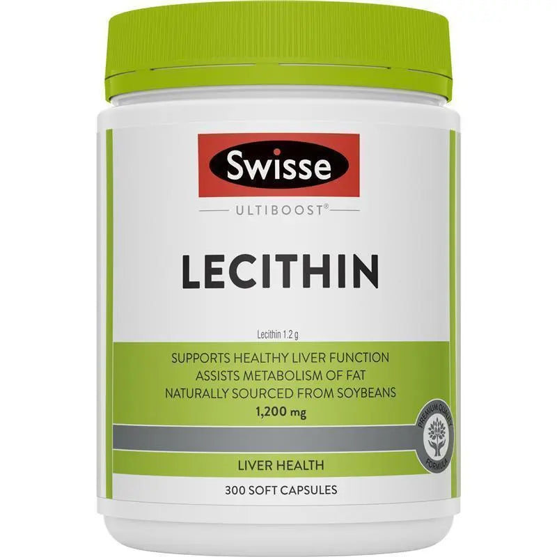 Swisse Ultiboost Lecithin 1200mg 300 Capsules