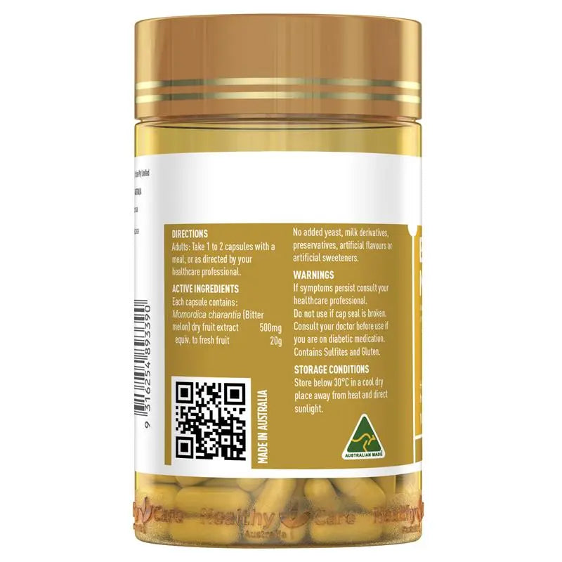 Healthy Care Bitter Melon 100 Capsules