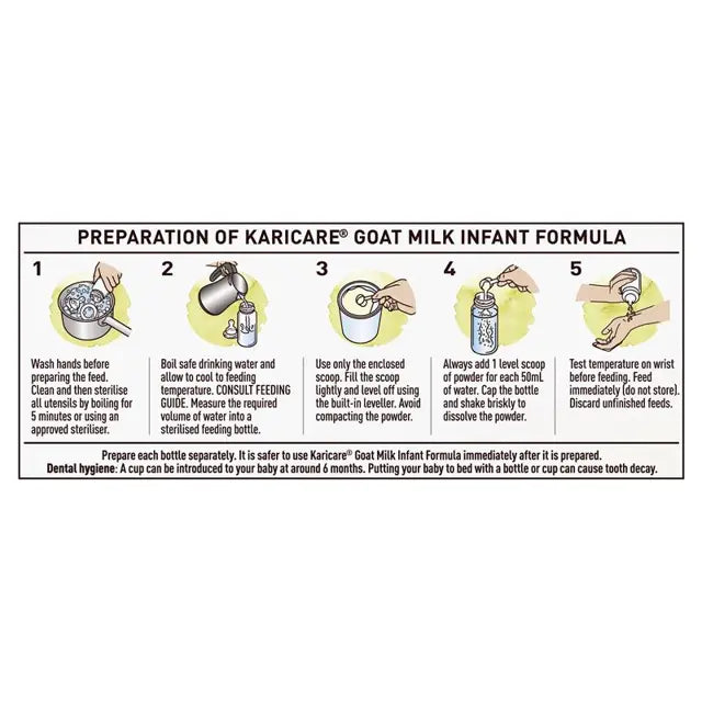 Karicare Goat Milk Stage 1 Infant Formula 900g