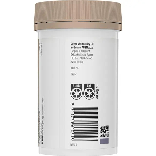 Swisse Calcium + Vitamin D 300 Mini Tablets