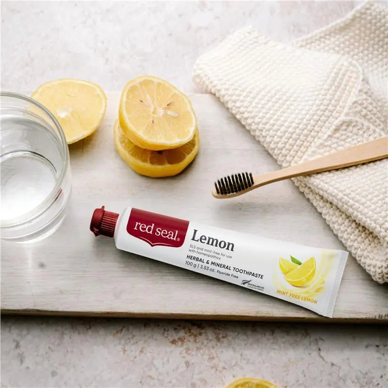 Red Seal Lemon Mint Free Lemon Toothpaste 100g