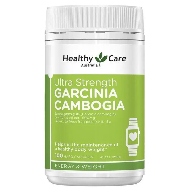 Healthy Care Garcinia Cambogia Ultra Strength 100 Capsules