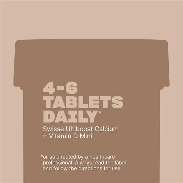 Swisse Calcium + Vitamin D 300 Mini Tablets