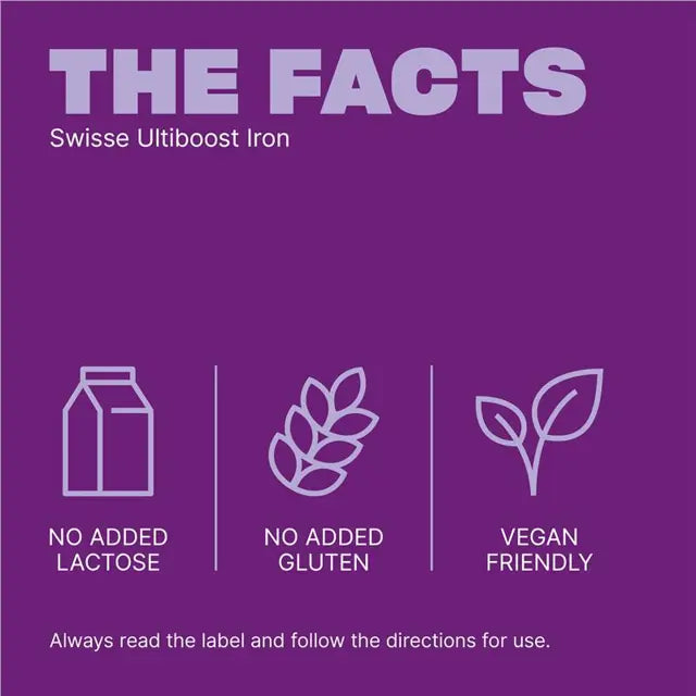 Swisse Ultiboost Iron 30 Tablets