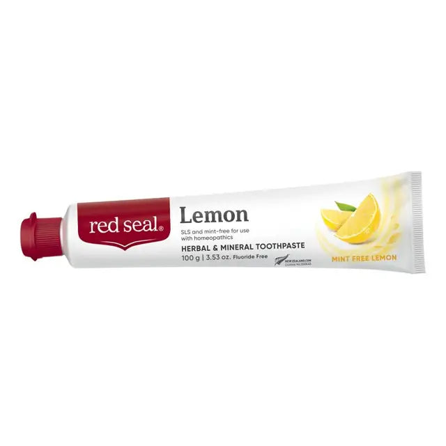 Red Seal Lemon Mint Free Lemon Toothpaste 100g