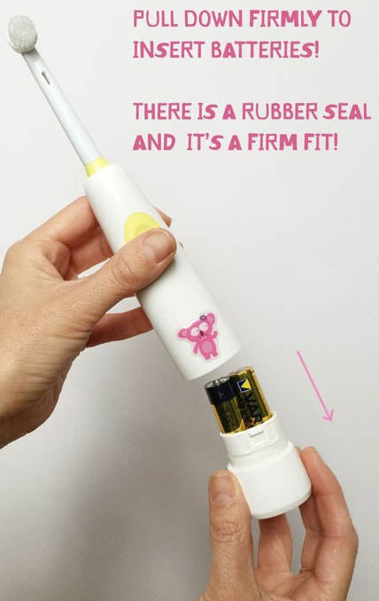 Jack N' Jill Buzzy Brush Electric Musical Toothbrush