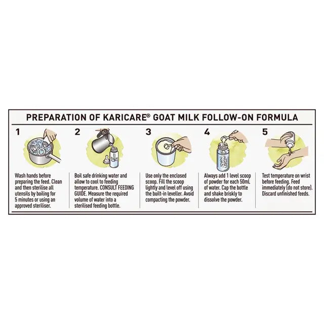 Karicare Goat Milk Stage 2 Follow On Formula 900g