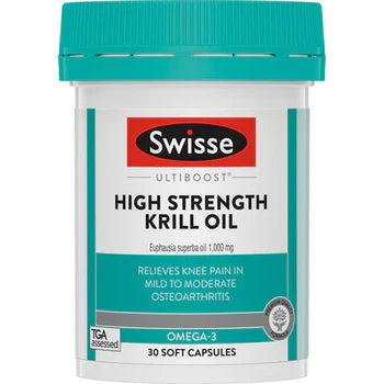 Swisse Ultiboost High Strength Deep Sea Krill Oil 30 Capsules