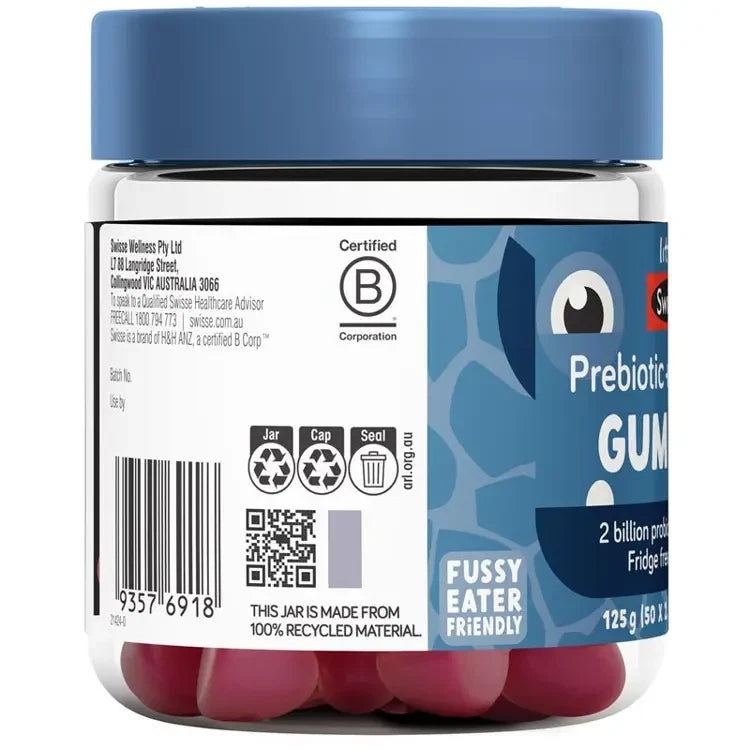 Little Swisse Pre + Probiotic Gummies 50 Gummies