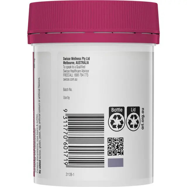 Swisse High Strength Co-Enzyme Q10 300mg 90 Capsules
