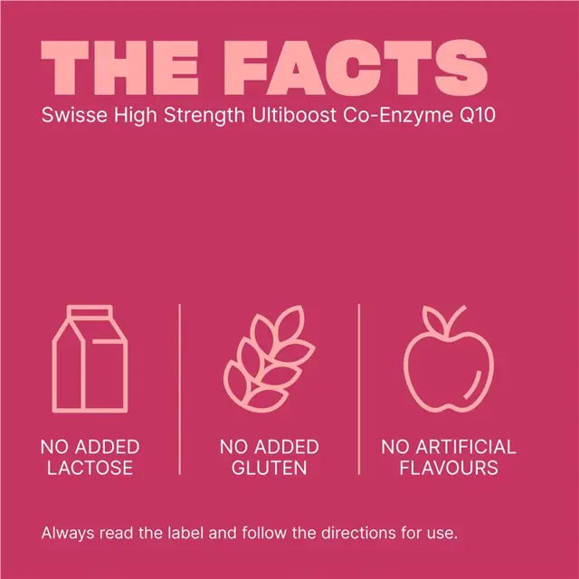 Swisse High Strength Co-Enzyme Q10 300mg 90 Capsules
