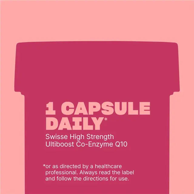 Swisse High Strength Co-Enzyme Q10 300mg 90 Capsules