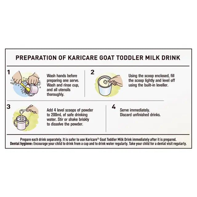 Karicare Goat Milk Stage 3 Toddler Formula 900g
