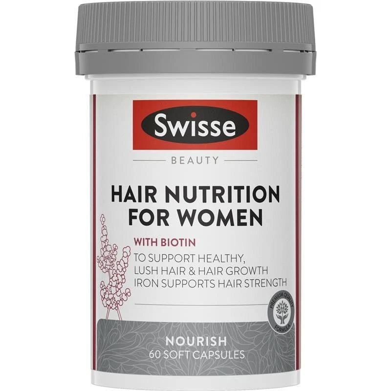Swisse Ultiboost Hair Nutrition for Women 60 Capsules