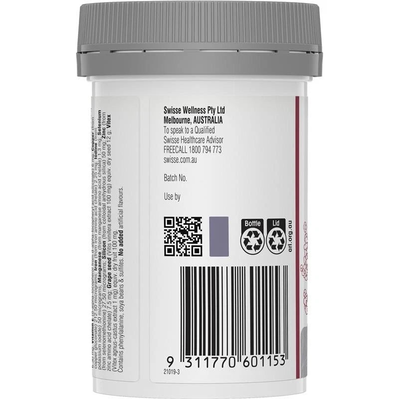 Swisse Ultiboost Hair Nutrition for Women 60 Capsules
